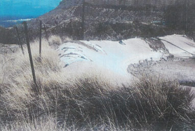 Estado de las antiguas edificaciones y situación del Valle de Guayedra en los inicios de los años 90