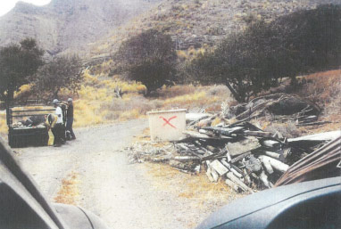 Estado de las antiguas edificaciones y situación del Valle de Guayedra en los inicios de los años 90